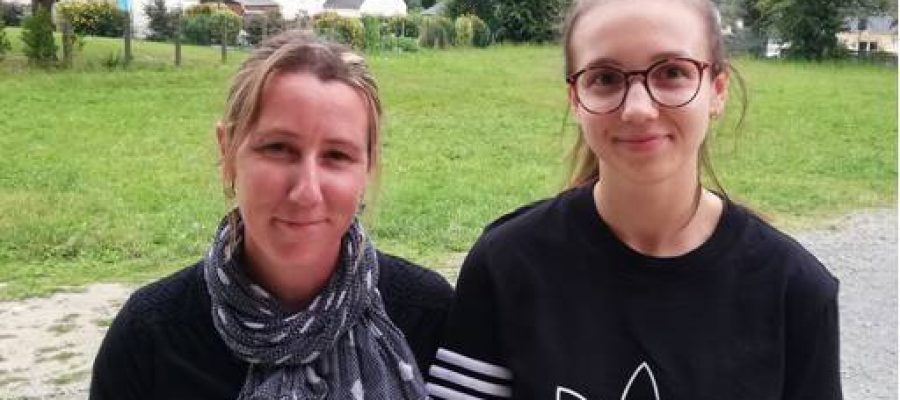 Stéphanie et Léa